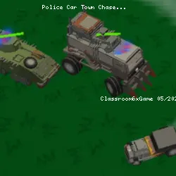 Police Car Town Chase