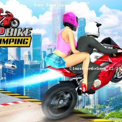 Ramp Bike Jumping