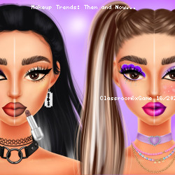 Makeup Trends: Then and Now