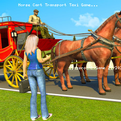 Horse Cart Transport Taxi Game
