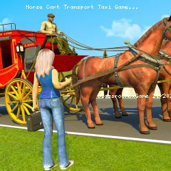 Horse Cart Transport Taxi Game