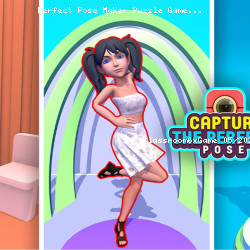 Perfect Pose Maker Puzzle Game