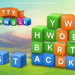 Kitty Scramble: Word Stacks