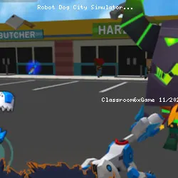 Robot Dog City Simulator