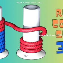 Rope Color Sort 3D