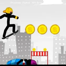 Stickman Skate: 360 Epic City